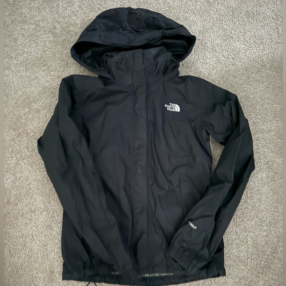 The North Face Jet Black Rain Jacket